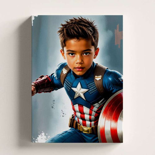 Captain Star America -  by thewondergift