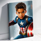 Captain Star America -  by thewondergift