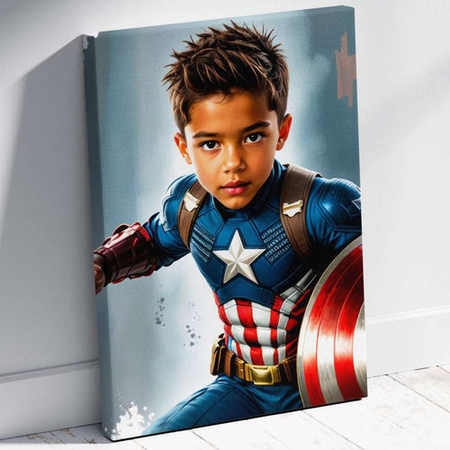 Captain Star America -  by thewondergift