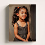 Timeless Brushstroke Portrait -  by thewondergift