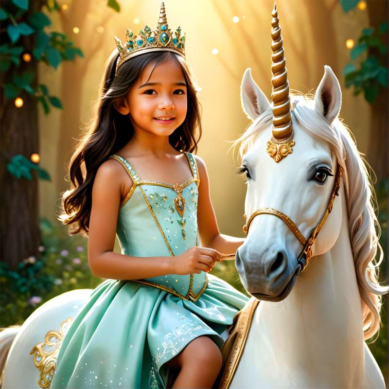 Enchanted Unicorn Princess -  by thewondergift