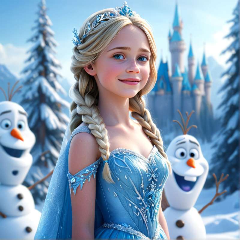 ELSA Frozen Princess -  by thewondergift