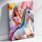 Rainbow Unicorn Princess -  by thewondergift