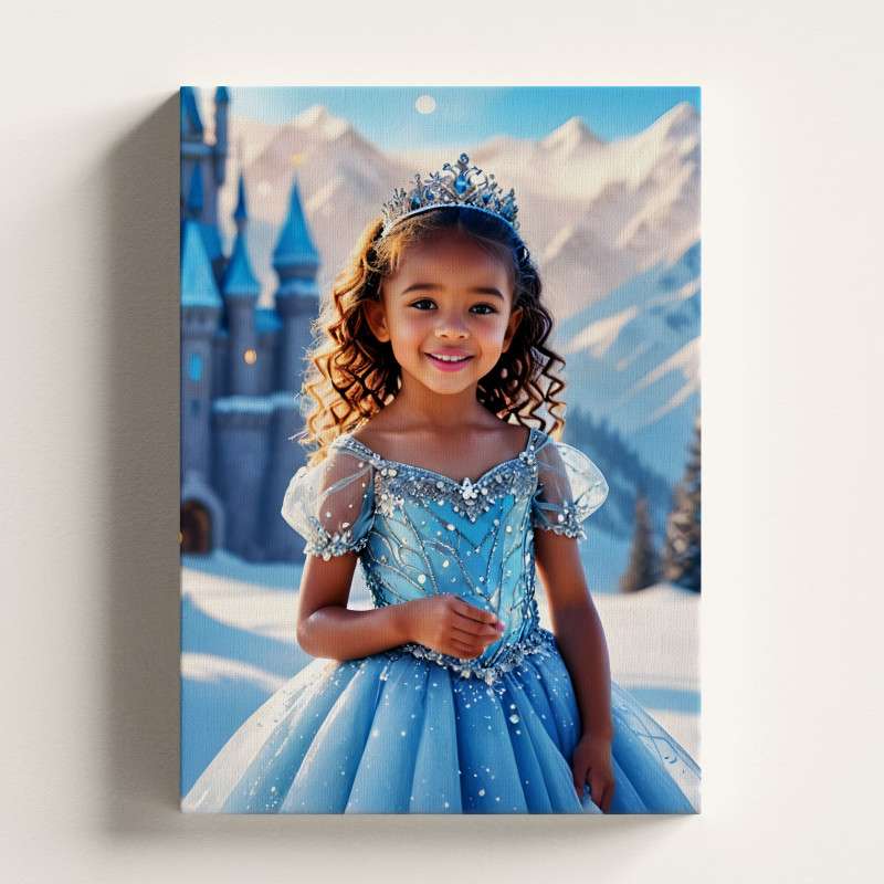 Snowflake Castle Princess -  by thewondergift