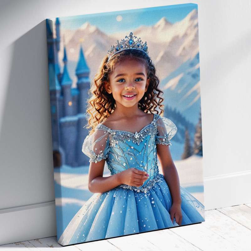 Snowflake Castle Princess -  by thewondergift